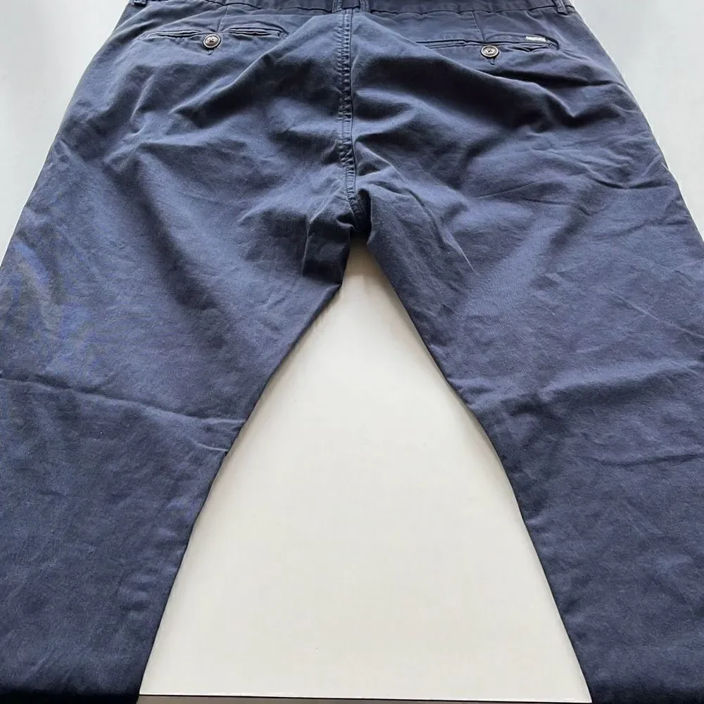 Funky Buddha Navy Stretch Chino Pant Sz. 38/33